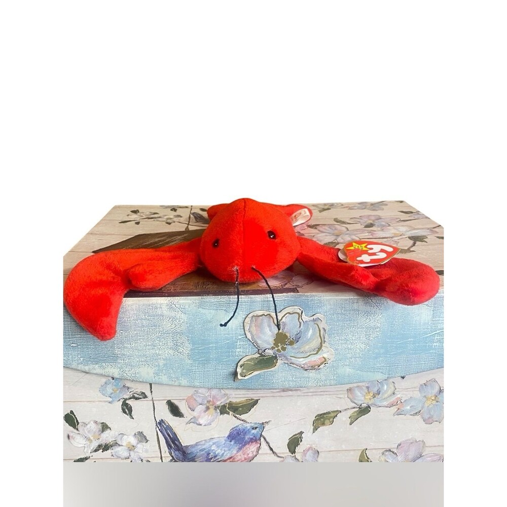 Ty Beanie Babies Pinchers the Lobster 1993 Retired Vintage Stuffed Collectible